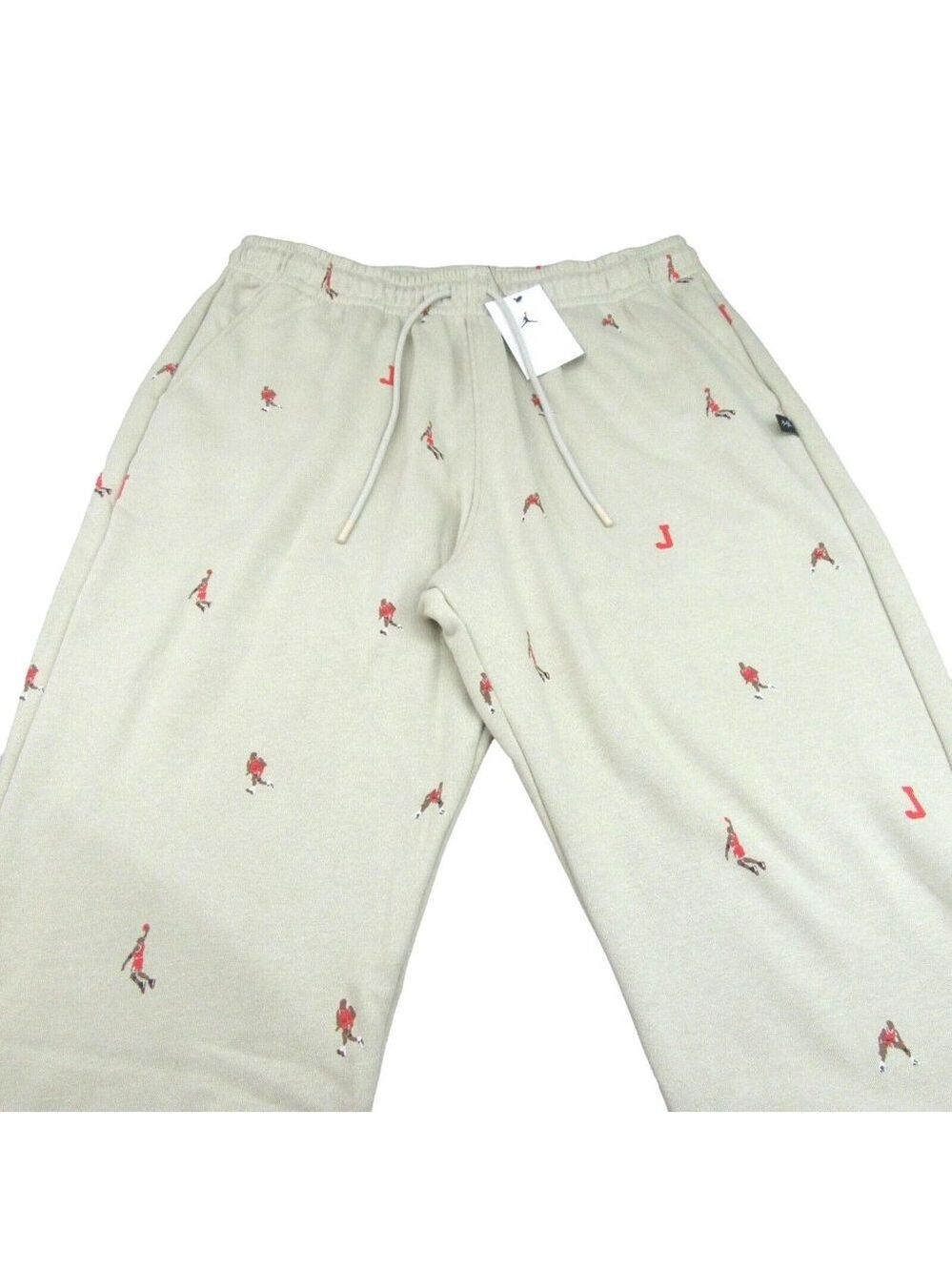 Jordan Essentials French Terry Pants Mens Size XL Rattan Beige NEW